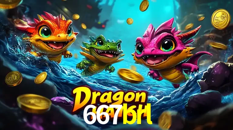 Arte promocional do jogo Dragon Hatch com três adoráveis dragões bebês nadando entre moedas de ouro, um dos slots mais divertidos para jogar no cassino 667brl.